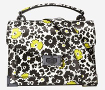 Kleine Emily Tasche aus Leder mit Print