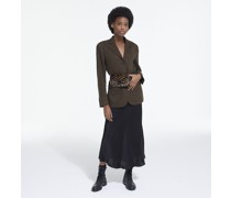 Wolljacke mit Hahnentritt-motiv