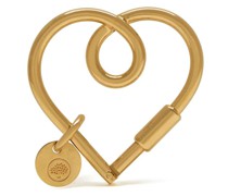 Heart Schlüsselanhänger New Brass