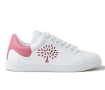 Tennis Sneakers mit Baumlogo Geranium Pink