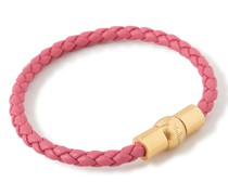 Iris Armband aus Leder Geranium Pink