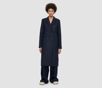 Diagonal Wool New Camia Coat