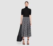 Printed Merino Skirt