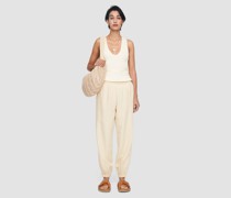 Soft Cotton Silk Taio Trousers