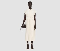 Airy Plissé Davidge Dress