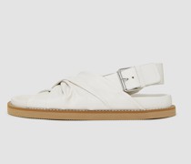 Leather Jazzy Strap Sandals