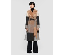 Double Face Collage Arline Reversible Coat