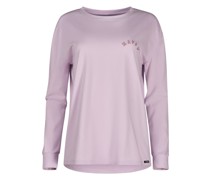 Schlafshirt, langärmlig, Rundhals, für Damen