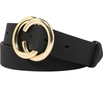 Gürtel, Leder, Doppelschließe, für Damen