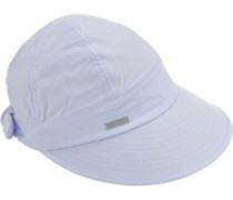Schirmmütze, Chambray, Schleife, für Damen