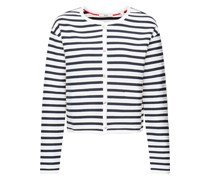 Strickjacke, Streifen-Design, für Damen