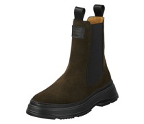 Stiefeletten, Veloursleder, für Damen