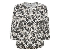 Shirt, Schlüsselloch-Ausschnitt, für Damen