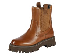 Chelsea Boots, Leder, Profilsohle, für Damen
