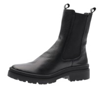 Stiefeletten, Leder, Reißverschluss, Zuglaschen, für Damen