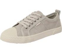 Sneaker, Fersenlasche, Lederoptik, für Damen