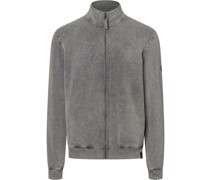 ight Sweatjacke, Stehkragen, für Herren