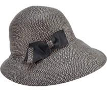 Strohhut, Schleifengarnitur, für Damen