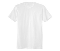 T-Shirt, Rundhals-Ausschnitt, blau, für Herren