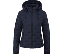 Steppjacke, Kapuze, Stehkragen, für Damen