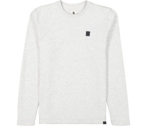Sweater, Rundhals, Logo, uni, für Herren