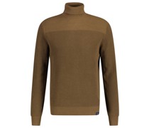 Strickpullover, Rollkragen, für Herren