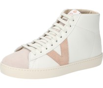 High Top Sneaker, Nubukleder, für Damen