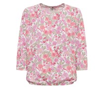 Shirt, Schlüsselloch-Ausschnitt, für Damen