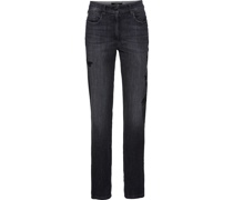 Jeans "Gina", 5-Pocket, uni, für Damen