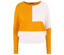 Pullover, Color Blocking, überschnittene Schultern, für Damen