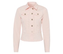 Jeansjacke, Knopfleiste, Klappkragen, tailliert, für Damen