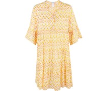 Tunika-Kleid, Volants, für Damen