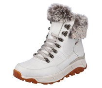 Schnürstiefeletten, Reißverschluss, Lammwollfutter, für Damen