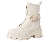 Stiefeletten, Kunstleder, Blockabsatz, für Damen