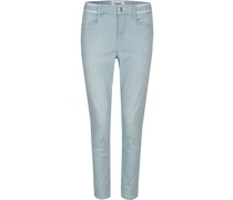 Ornella Sporty 7/8-Jeans, Slim Fit, Elastikbund, Streifen, für Damen