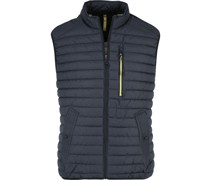 Steppweste, Stehkragen, Eingrifftaschen, für Herren