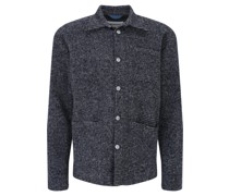 Hemdjacke, Knopfleiste, Taschen, für Herren