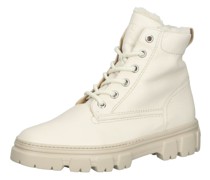 Schnürstiefelette, Glattleder, für Damen
