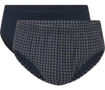 Slips, 2er-Pack, Single Jersey, für Herren