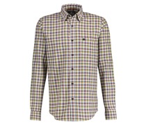 Freizeithemd, Under-Button-Down-Kragen, Regular-Fit, kariert, für Herren