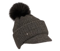 Schirmmütze, Bommel, Emblem, Umschlag, für Damen