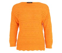 Pullover, Ajour, 3/4 Ärmel, für Damen