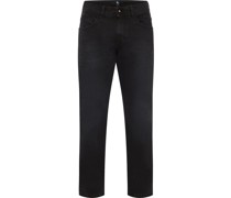 Jeans, 5-Pocket-Style, uni, für Herren