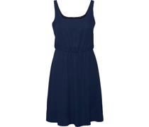 Kleid, Ärmello, unifarben, für Damen