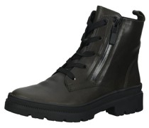 Schnürstiefeletten, Leder, Reißverschluss, für Damen
