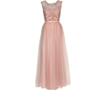 Abendkleid, Stola, Pailletten, Zierborten, für Damen