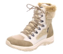 Winterstiefeletten, Lederoptik, Kunstfell, für Damen