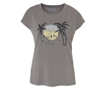 Schafshirt, Rundhas, Print, für Damen