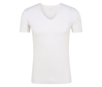 Kurzarm-Shirt, V-Neck Clean Line, uni, für Herren