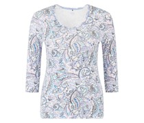 Shirt, Rundhals, 3/4-Ärmel, für Damen